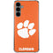 Clemson University Tiger Print Galaxy S24 Plus Clear Case
